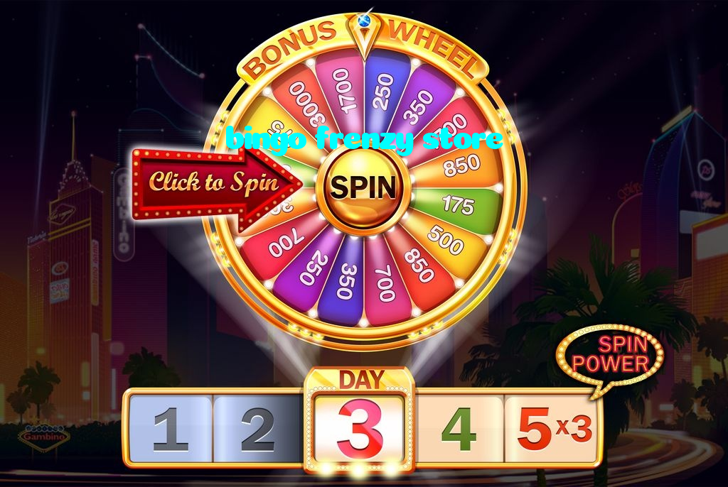 bingo frenzy store